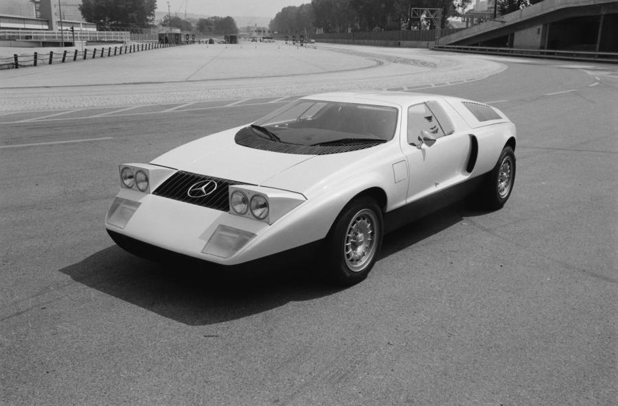  Mercedes-Benz C111-I Concept 1969 года  (фото 10 из 15)
